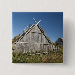 Bóton Quadrado 5.08cm Canadá, Terra Nova e Labrador, L'Anse Aux 3