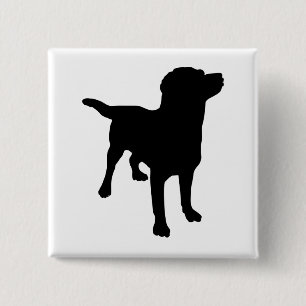 Bóton Quadrado 5.08cm Canina Silhouette