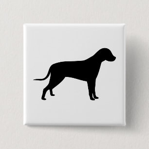 Bóton Quadrado 5.08cm Canina Silhouette
