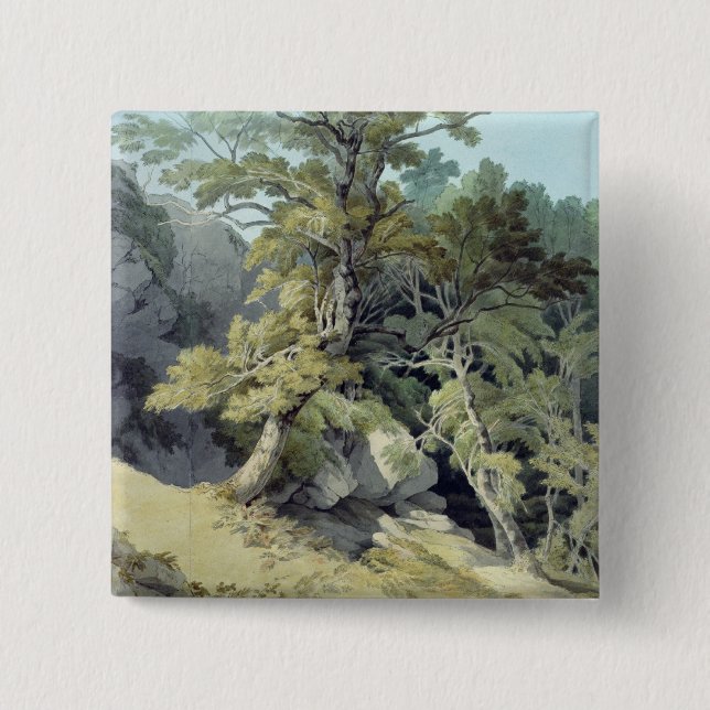 Bóton Quadrado 5.08cm Canonteign, Devon (Frente)