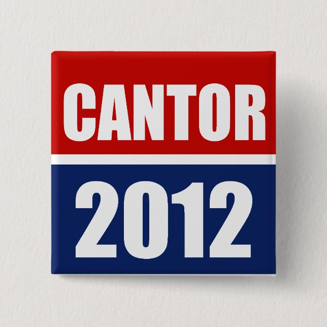 BÓTON QUADRADO 5.08CM CANTOR 2012 DE ERIC (Frente)