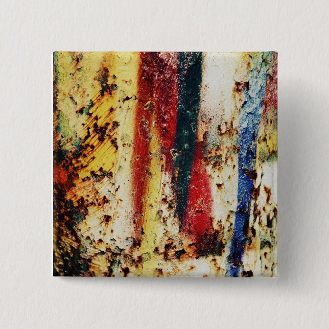 Bóton Quadrado 5.08cm Canvas concretas II (Frente)