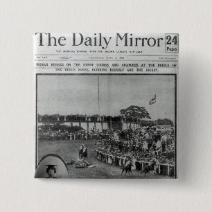 Bóton Quadrado 5.08cm Capa 'do Mirror diário