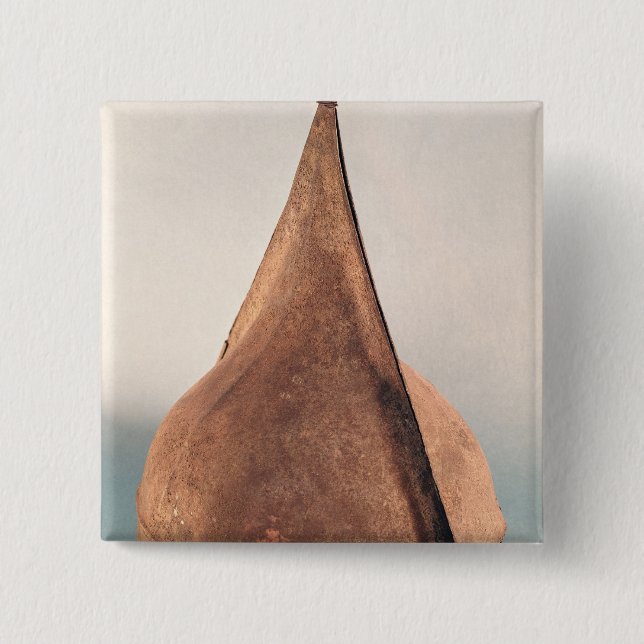 Bóton Quadrado 5.08cm Capacete, de Bernieres d'Ailly (Frente)