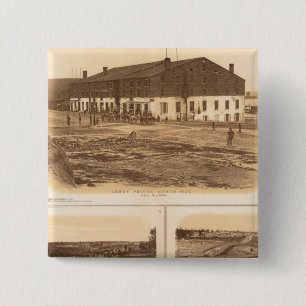 Bóton Quadrado 5.08cm Capitol, Prisão de Richmond Libby