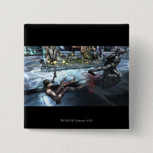 Bóton Quadrado 5.08cm Captura de tela: Harley vs Batman