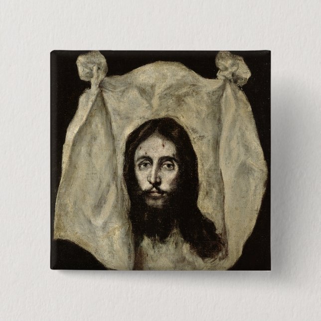 Bóton Quadrado 5.08cm Cara do cristo (Frente)