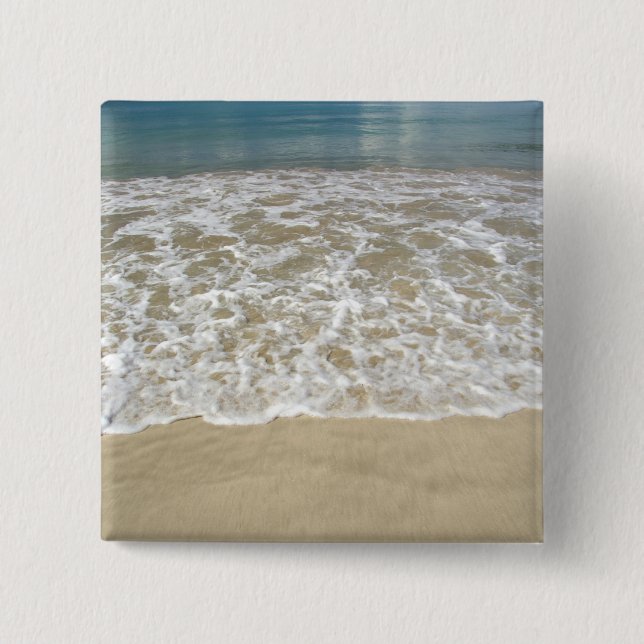 Bóton Quadrado 5.08cm Caribe, Ilhas Virgens Americanas, Rua. Thomas, 2 (Frente)