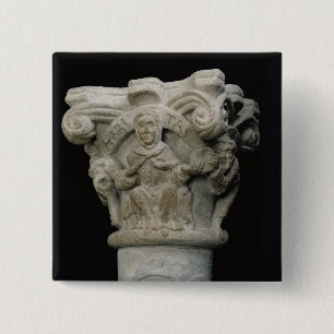 Bóton Quadrado 5.08cm Caridade