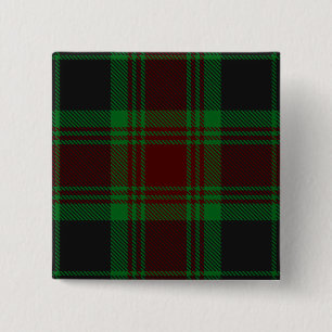 Bóton Quadrado 5.08cm Carlow County Irish Tartan