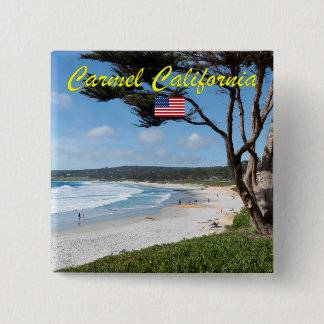 BÓTON QUADRADO 5.08CM CARMEL BY SEA - MONTEREY CALIFÓRNIA USA