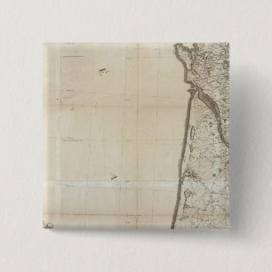 Bóton Quadrado 5.08cm Carte de la France SO