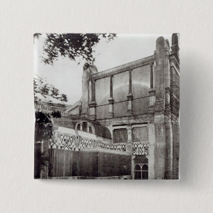 Bóton Quadrado 5.08cm Casa do Sr. Alma Tadem, lado norte, 1889