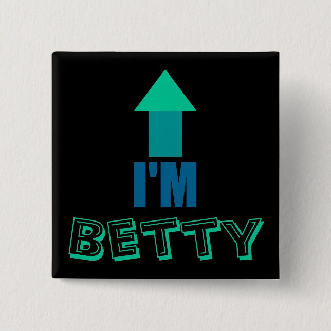 Bóton Quadrado 5.08cm Casais perdidos engraçados (Frente)