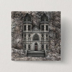 Bóton Quadrado 5.08cm Castelo