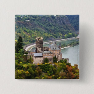 Bóton Quadrado 5.08cm Castelo