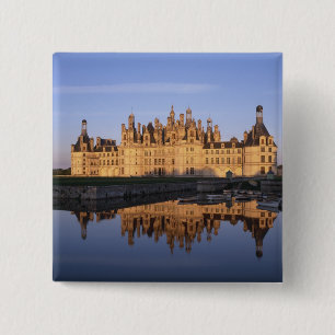 Bóton Quadrado 5.08cm Castelo Chambord, Vale do Loire, França