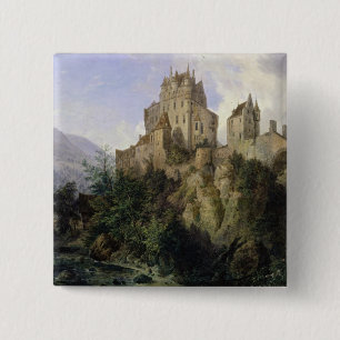 Bóton Quadrado 5.08cm Castelo de Eltz