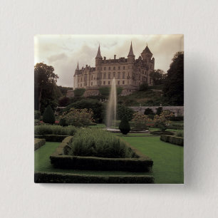 Bóton Quadrado 5.08cm Castelo Dunrobin, Escócia