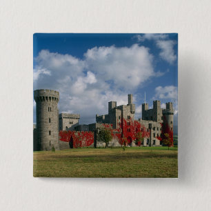 Bóton Quadrado 5.08cm Castelo Penrhyn, Gwynedd, País de Gales