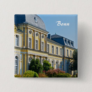 Bóton Quadrado 5.08cm Castelo Poppelsdorf