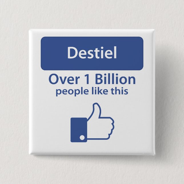 Bóton Quadrado 5.08cm Castiel (Frente)