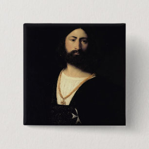 Bóton Quadrado 5.08cm Cavaleiro da ordem de Malta