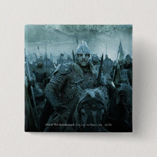 Bóton Quadrado 5.08cm Cavaleiros de Rohan