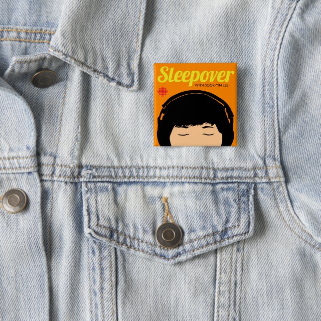 Bóton Quadrado 5.08cm CBC Sleepover (In Situ)