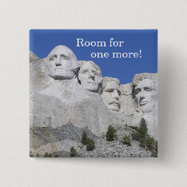 Bóton Quadrado 5.08cm Celebrate America 250 and President Trump #24