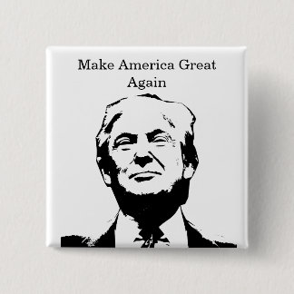 Bóton Quadrado 5.08cm Celebre a América 250 e o Presidente Trump #14