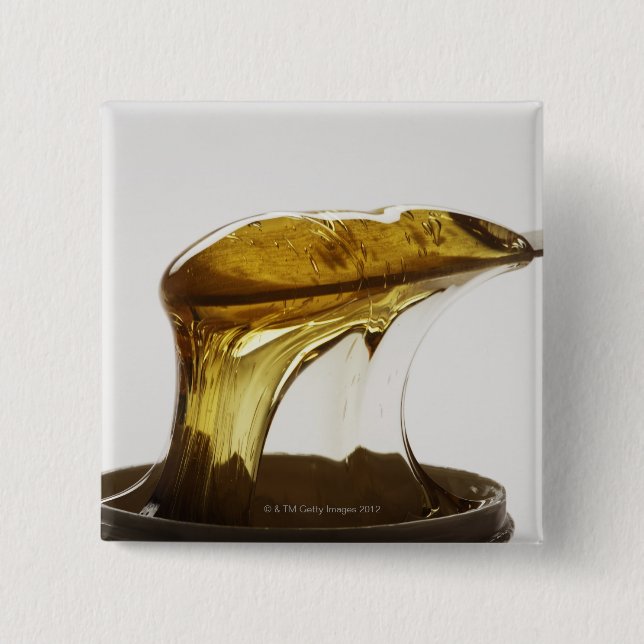 Bóton Quadrado 5.08cm Cera do corpo (Frente)