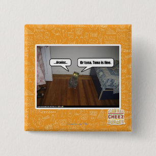 Bóton Quadrado 5.08cm cérebros