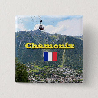 Bóton Quadrado 5.08cm Chamonix - Monte Branco