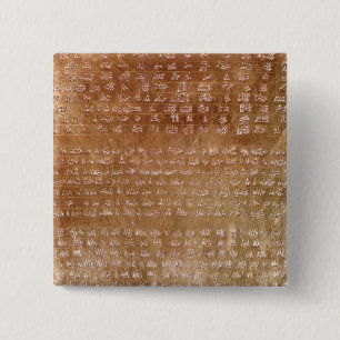 Bóton Quadrado 5.08cm Chapa de Darius mim 550-500 BC