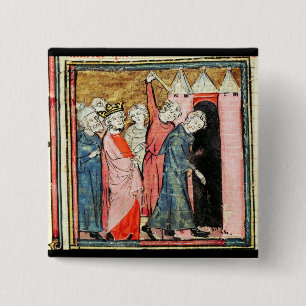 Bóton Quadrado 5.08cm Charles Martel ocupa da punição