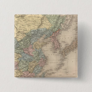 Bóton Quadrado 5.08cm China e Coreia