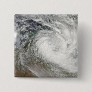 Bóton Quadrado 5.08cm Ciclone tropical Paul sobre Austrália 2