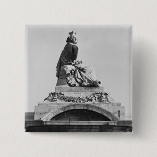 Bóton Quadrado 5.08cm Cidade de Strasbourg