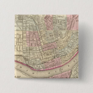 Bóton Quadrado 5.08cm Cincinnati 2
