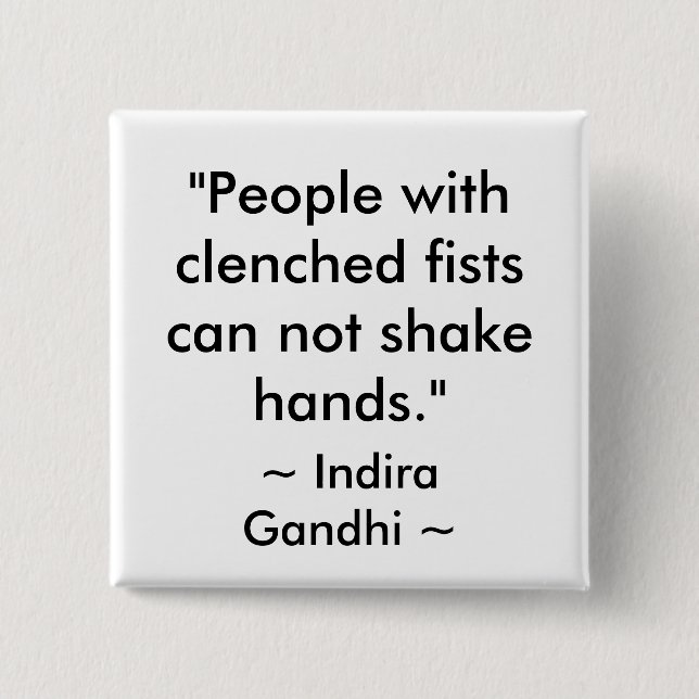 BÓTON QUADRADO 5.08CM CITAÇÕES DA PAZ (Frente)