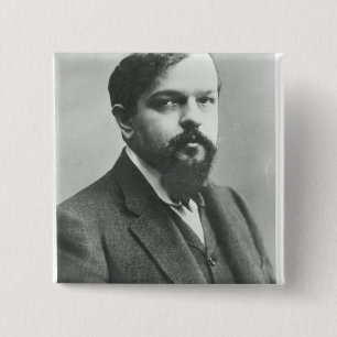 Bóton Quadrado 5.08cm Claude Debussy