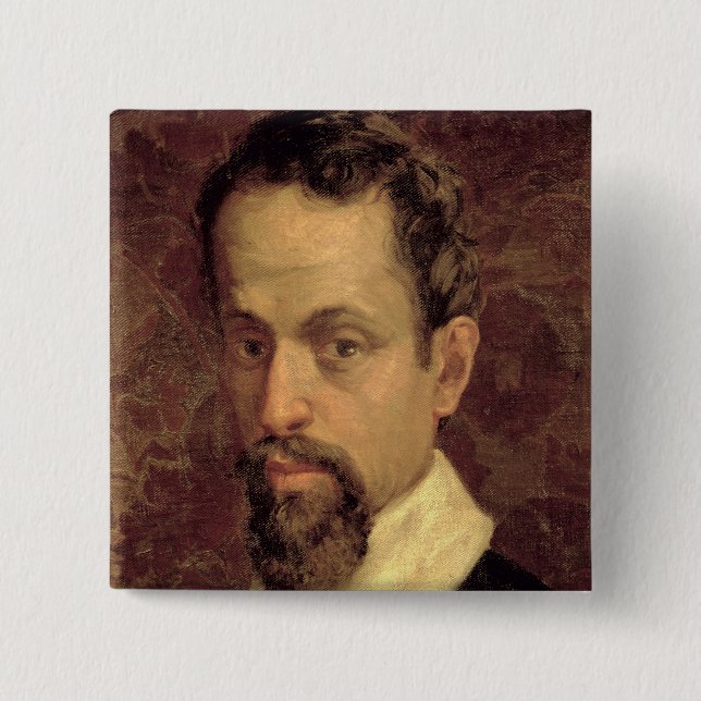 Bóton Quadrado 5.08cm Claudio Monteverdi (Frente)