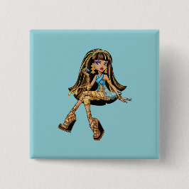 Bóton Quadrado 5.08cm Cleo Button