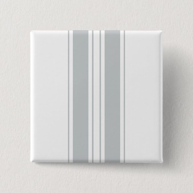 Bóton Quadrado 5.08cm Clique em Personalizar para alterar Cinza para a s (Frente)