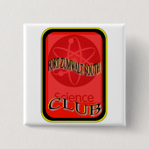 Bóton Quadrado 5.08cm Clube da ciência!
