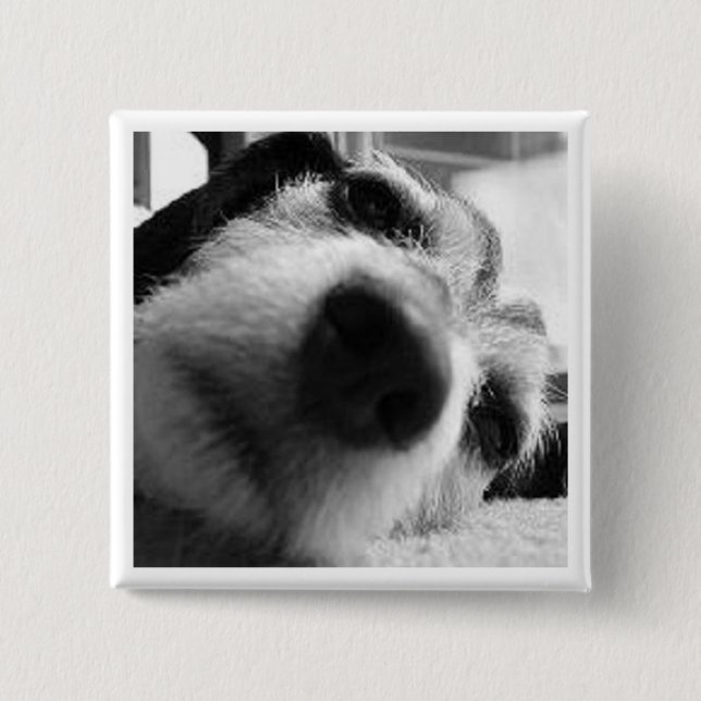 Bóton Quadrado 5.08cm Cobrir retrospectivo (Frente)