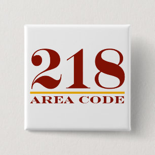Bóton Quadrado 5.08cm Código de área 218