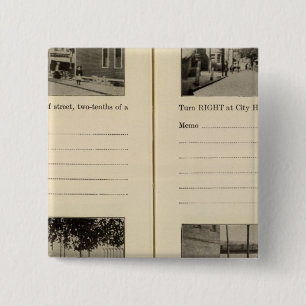 Bóton Quadrado 5.08cm Cohoes, NY