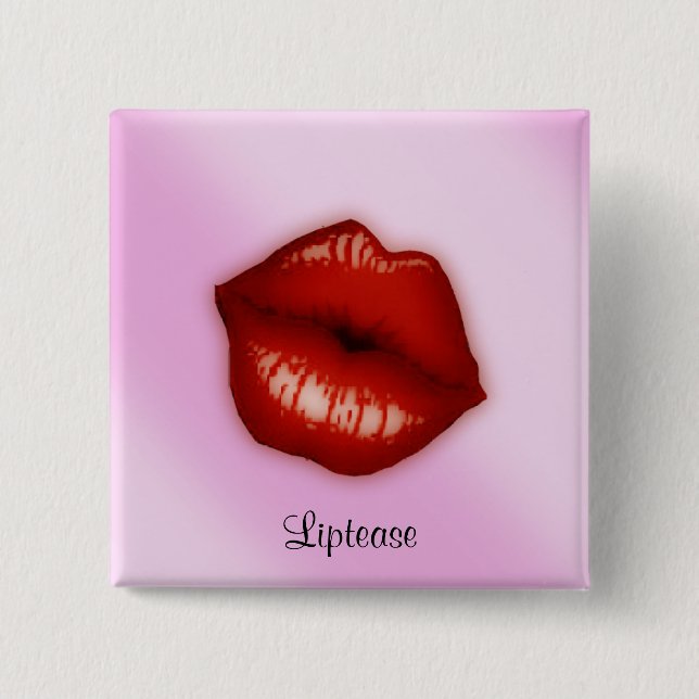 Bóton Quadrado 5.08cm Coleção dos Smooches (Frente)